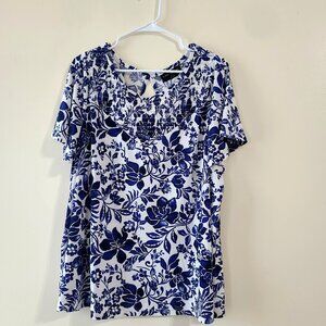 Lane Bryant floral top